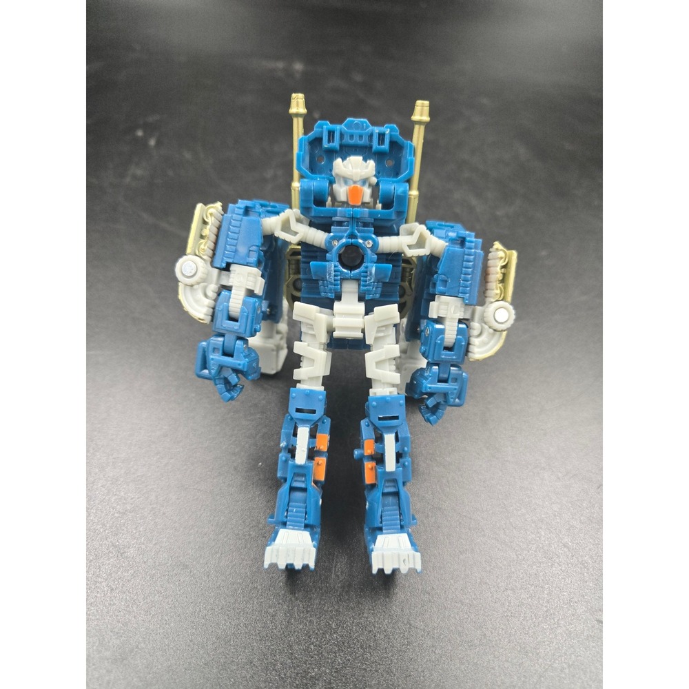 Transformers Power of the Primes Beachcomber Legends Class Blue Gold Figure